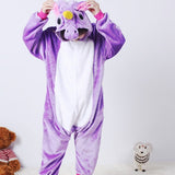 New Baby Boys Girls Pajamas Autumn Winter Children Flannel Animal funny animal Stitch cosplay costume Kid Onesie Sleepwear - 1sies