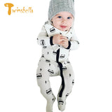 TWINSBELLA Unisex Baby Romper Clothes Winter Cute Bear Animal Overalls for Newborns Girls Fleece Jumpsuit Inverno Onesie - 1sies