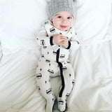 TWINSBELLA Unisex Baby Romper Clothes Winter Cute Bear Animal Overalls for Newborns Girls Fleece Jumpsuit Inverno Onesie - 1sies