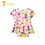 TWINSBELLA Unisex Baby Romper Clothes Winter Cute Bear Animal Overalls for Newborns Girls Fleece Jumpsuit Inverno Onesie - 1sies