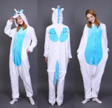 28 styles Winter flannel Adults Pajamas All in One Pyjama Onesie Animal Cosplay Women Cute Cartoon Animal Unicorn Pajama - 1sies