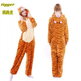 28 styles Winter flannel Adults Pajamas All in One Pyjama Onesie Animal Cosplay Women Cute Cartoon Animal Unicorn Pajama - 1sies