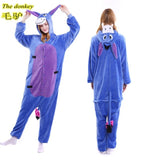 28 styles Winter flannel Adults Pajamas All in One Pyjama Onesie Animal Cosplay Women Cute Cartoon Animal Unicorn Pajama - 1sies