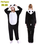 28 styles Winter flannel Adults Pajamas All in One Pyjama Onesie Animal Cosplay Women Cute Cartoon Animal Unicorn Pajama - 1sies