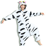 28 styles Winter flannel Adults Pajamas All in One Pyjama Onesie Animal Cosplay Women Cute Cartoon Animal Unicorn Pajama - 1sies