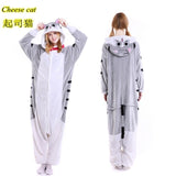 28 styles Winter flannel Adults Pajamas All in One Pyjama Onesie Animal Cosplay Women Cute Cartoon Animal Unicorn Pajama - 1sies