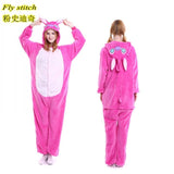 28 styles Winter flannel Adults Pajamas All in One Pyjama Onesie Animal Cosplay Women Cute Cartoon Animal Unicorn Pajama - 1sies