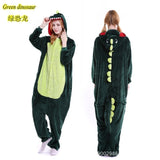 28 styles Winter flannel Adults Pajamas All in One Pyjama Onesie Animal Cosplay Women Cute Cartoon Animal Unicorn Pajama - 1sies