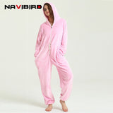 2018 Autumn Red Fish-Scale Unicorn Onesie Cute Animal Pajamas For Women Pijamas Adults Unicornio Kigurumi Cartoon Flannel Pyjama - 1sies