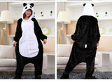 PSEEWE Winter Pajama sets Women Sleepwear unicorn Panda stitch onesies for adults Animal Pajamas Cartoon Cosplay Unisex Homewear - 1sies