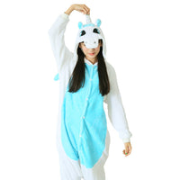 pijama onesie Stitch Unicorn Panda Bear Cow Winter Pajamas For Women Men Warm Onesies Adult woman sleepwear Animal Pyjamas - 1sies