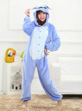 MOONIGHT Pink Stitch Animal Pajamas Unisex Pijama Flannel Pyjamas Women Sleep Tops Cosplay Costume Onesies Robe - 1sies