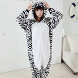 28 Colors Animal Pajamas Unisex Adult Pajamas Flannel Cute Cartoon Animal Onesies Winter Garment Pyjamas Suits Cosplay Costume - 1sies