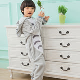 Totoro Pajamas Children Kids Boys Girls Pajamas Animal Pajamas Flannel Pajamas Winter Cartoon Animal Onesies Chrismas Pyjamas - 1sies