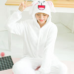 Bunny Cony Animal Pajamas Unisex Adult Pajamas Flannel Pajamas Winter Garment Cute Cartoon Animal Onesies Pyjamas Jumpsuits - 1sies