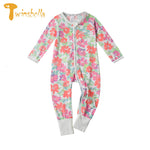 TWINSBELLA Unisex Baby Romper Clothes Winter Cute Bear Animal Overalls for Newborns Girls Fleece Jumpsuit Inverno Onesie
