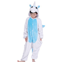 Kids pyjama unicorn Onesie Children Boys Girls pajamas unicornio Pijama Animal Cosplay Costume Christmas infantil kids sleepwear - 1sies
