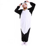 PSEEWE onesies for adult Panda pajamas winter femme Hooded Flannel pyj - 1sies